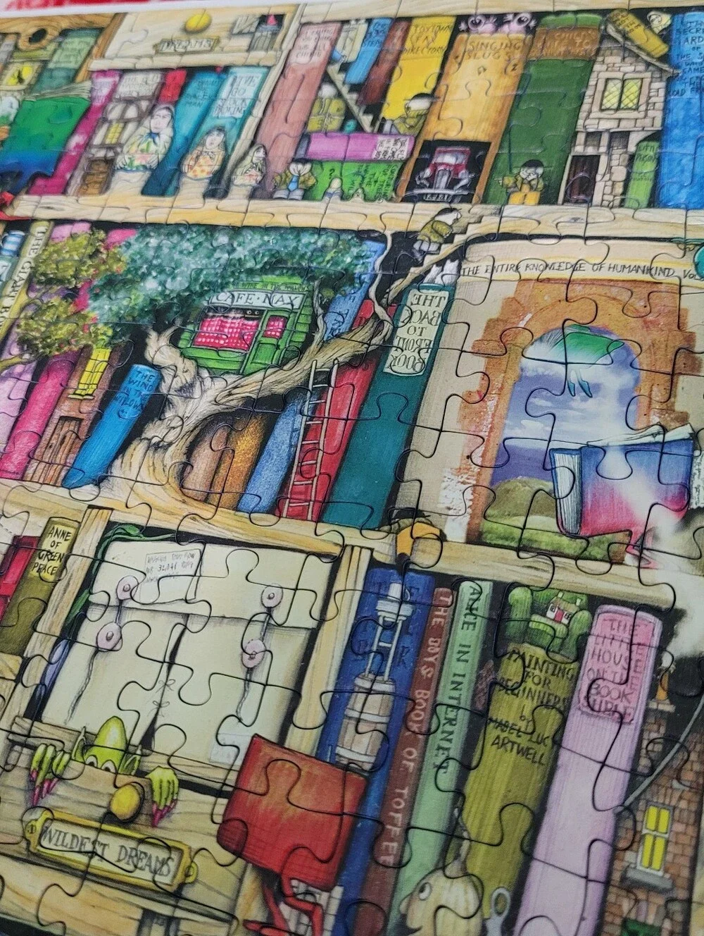 RAVENSBURGER, The Bizarre Bookshop #2, 1000 Piece Puzzle